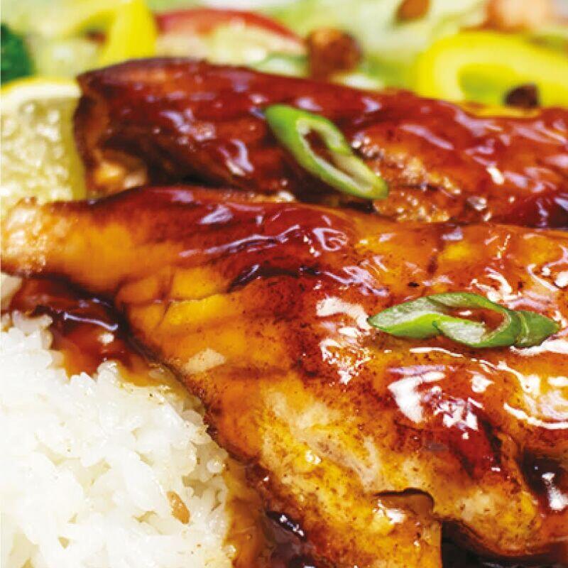 Salmon Teriyaki Bowl